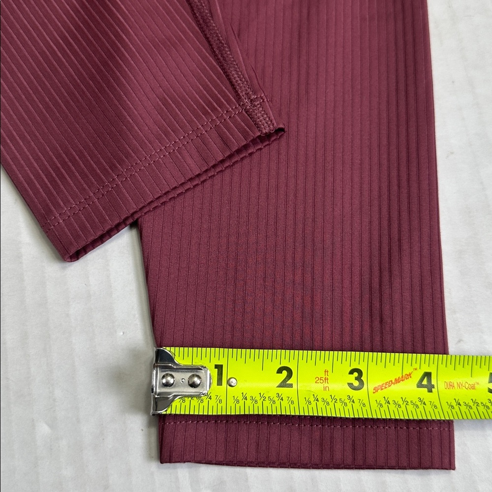 Girlfriend Collective Ribbed High Rise Pull On Leggings Womens Medium Activewear - Picture 11 of 12
